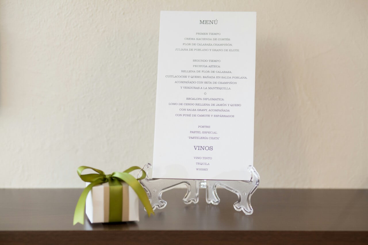 detalles para eventos